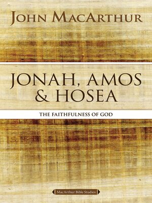 cover image of Jonah, Amos, and Hosea
